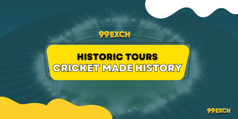 historic tours when cricket made history